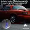 Fekey&JF 2PCS Tsurikawa Rings Heart-Shaped Car Hand Strap, Rear Bumper