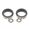 37Pcs Fishing Rod Guides Top Tip Ring Telescopic Surf Casting