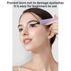 Heated Eyelash Curler Long Lasting Mini 4 Temperature Setting Rechargeable
