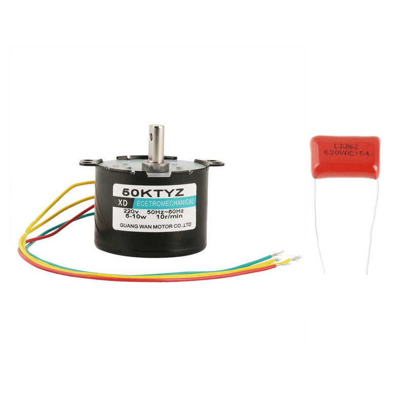 1PCS AC220V Miniature Low Speed Large Moment of Force Synchronous
