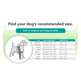 Suitical Recovery Sleeve Dog, Extra Small, Black