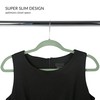 Simplify Slim Velvet Clothes Hangers | 100 Pack | Non-Slip