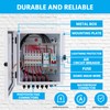 Elnuimex 6 String Metal Solar Combiner Box, PV Combiner Box