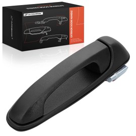 A-Premium Rear Right Passenger Side Exterior Door Handle Compatible with Dodge Ram 1500 2002-2008, Ram 2500 2003-2009, Ram 3500 2003-2010, Ram 4500 5500 2008-2010, Dakota 2005-2010, Textured Black