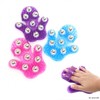 Domaecu Glove Ball Massager / Full Body, Hand, and Back Self-Massage Tool Glove Ball Massage Blue 3ea