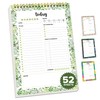 Decorably Daily Planner Pad with Schedule - Daily To Do