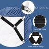 CHRORINE Bed Sheet Holder Straps Adjustable Sheet Fasteners Clips Keep