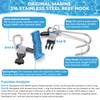 Tbest Scuba Diving Reef Hook Stainless Steel Reef Hook Diving