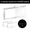 PATIKIL Magnification Welding Lens, 5 Pack 1.0/1.5/2.0/2.5/3.0 Diopter 2x4.25" PC