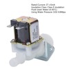 Jeanoko Smart Water Valve,Control Valve Plastic Solenoid Valve Single Inlet