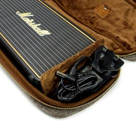 TUFF LUV Herringbone Tweed Travel Case Compatible With Marshall Stockwell