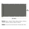WEALSFUN Balcony Privacy Screen, Balcony Cover (390 Sizes and 8