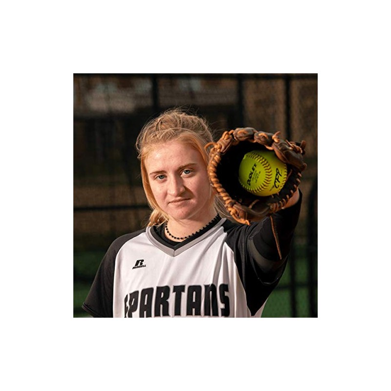 Dudley 12" CFP Leather Fastpitch Softball-12 Pack