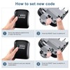 Ankilo Key Safe Key Box, Re-settable Code Key Storage Lock