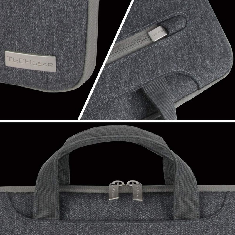 TECHGEAR Case for 12.8" - 13.3" Laptops, Portable Multi-function Laptop