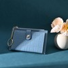 Denovin Small Wallets Woman, Slim Keychain Wallet Women, Coin Purse