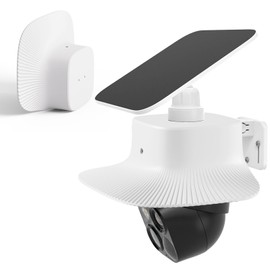 Camera Rain Cover Compatible with Eufy SoloCam S340, Sun Shade & Rain Protection for Security Monitoring System
