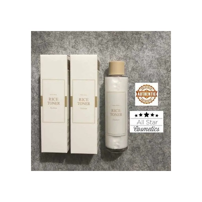 From Rice Toner 150ml Hidrata Ilumina Equilibra Piel Seca Tono