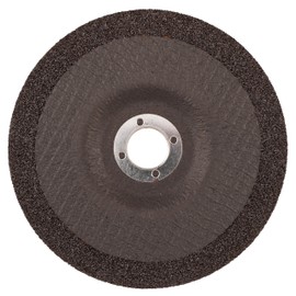 Weiler 57120 Tiger 4-1/2" Grinding Wheel, Type 27, 1/4" Thick, A24R, 5/8"-11 UNC Nut (Pack of 10)