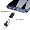NAUC Micro USB Adapter to USB C Type C Male