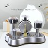 Finger Drum Set Electronic Mini Desktop Novelty Toy Stress Relief