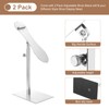uxcell 2 Pcs Shoe Display Stand, Adjustable Height Risers Stand
