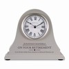 De Walden Retirement Gift for a Man Engraved Grey Mantel