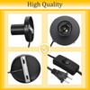 Tuanse 6 Pcs Polished Metal Desktop Lamp E26 E27 Screw