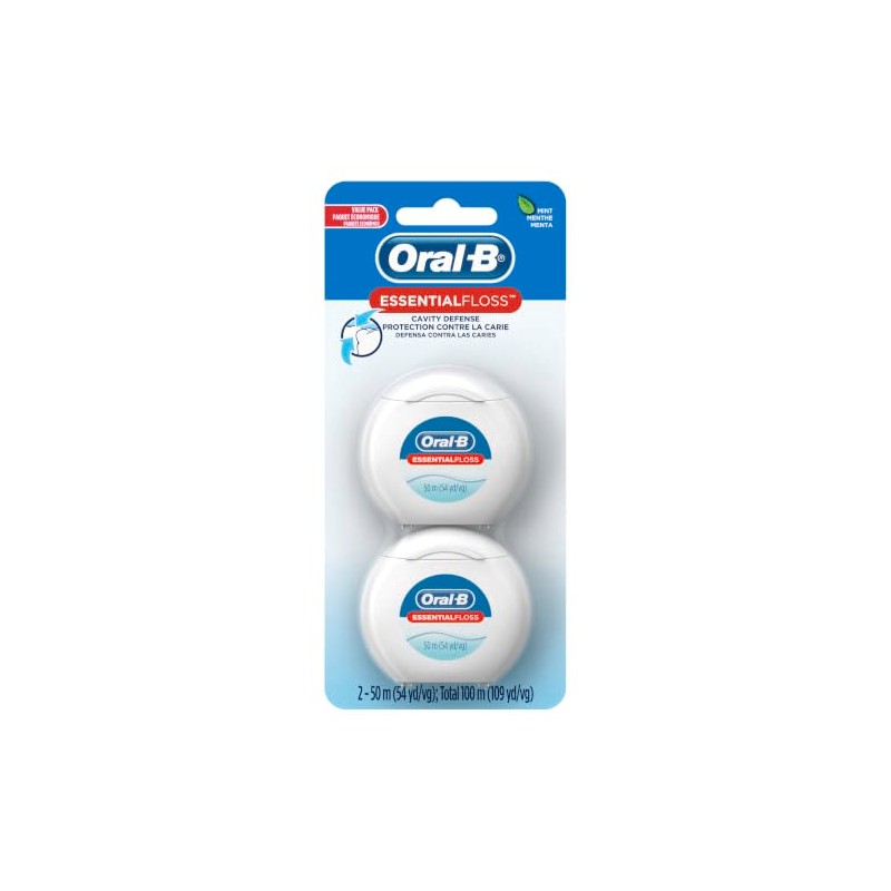 Oral-B EssentialFloss Cavity Defense - Hilo dental (50 M, 2