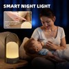 GEEBONFLUGENS LED Table Lamps Wireless with Bluetooth Speaker, USB-Powered Music
