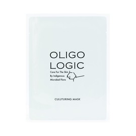 (Face Mask for Sensitive Skin) Oligologic Culture Mask 0.7 fl oz (20 ml) x 1 Sheet, Aging Care, Moisturizing, Basic Cosmetics, Beautiful Skin Fungus, Hari, Glossy, Dullness, Sensitive Skin,