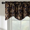 StangH Luxury Floral Printed Valance for Kitchen Window, Light Blocking
