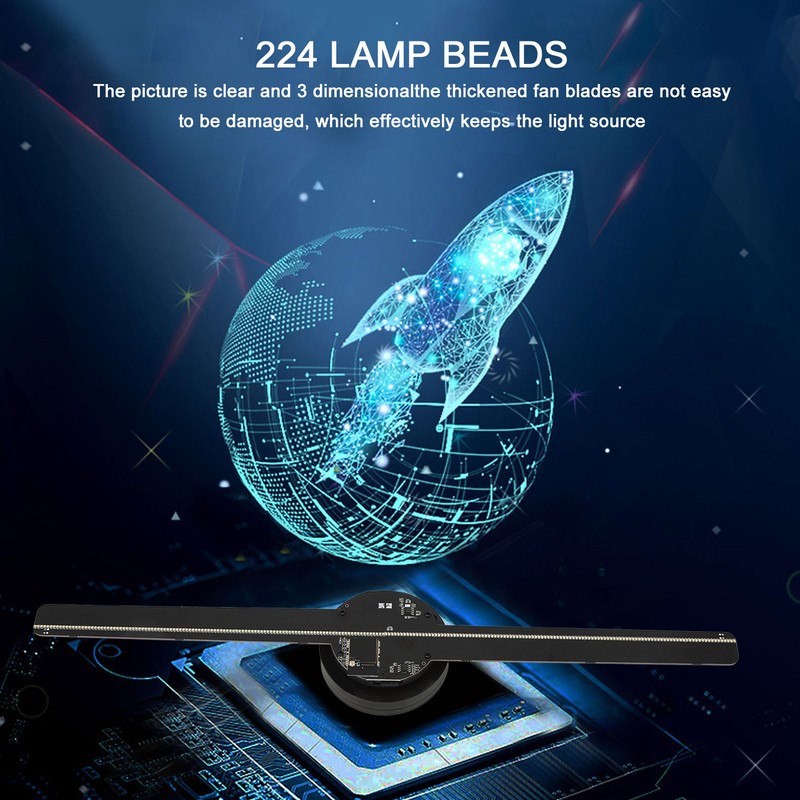 Z1S 42cm 3D Holographic Projection Advertising Machine Naked Eye 3D