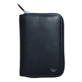 Golden Head Capri RFID Protection Leather Wallet 8 cm, black, rfid wallet