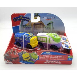 Alpha Group Chuggington Motorized Series BREWSTER & KOKO Touch & Go Brand New Sealed 2021