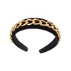Baluue 1pc Punk Style Chain Design Hair Hoop Anti- Headband