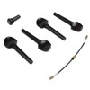 15Pcs Violin Accessory Tailpiece Chin Rest Tuning Peg Fine Tuner