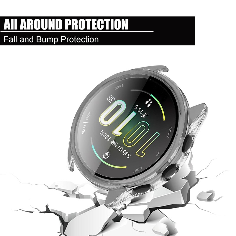 Compatible for Garmin Forerunner 165 Case, Lamshaw Hard PC Case