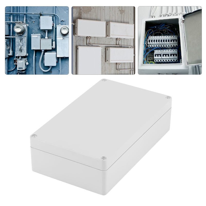 Junction box, surface-mounted junction box for wet rooms, 200 x