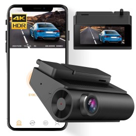 Jack Boss Dash Cam 4K/2.5K Ultra HD Dash Camera for Cars, Support 128G Max