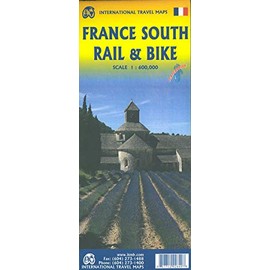 France South Rail & Bike Travel Reference Map 1:600,000(WP)