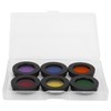 6pcs/set Astronomical Telescopes Eyepiece 1.25 Inch Ocular Lens Planets and