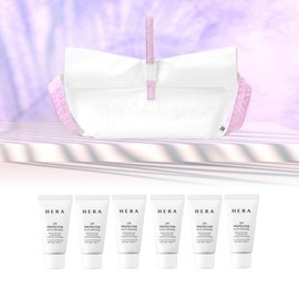 Hera 헤라 미니 보냉파우치 + 헤라 유브이 프로텍터 멀티디펜스 선크림 90ml(15ml x 6개) 세트 Hera Mini Cooling Pouch + Hera UV Protector Multi Defense Sunscreen 90ml(15ml x 6) Set