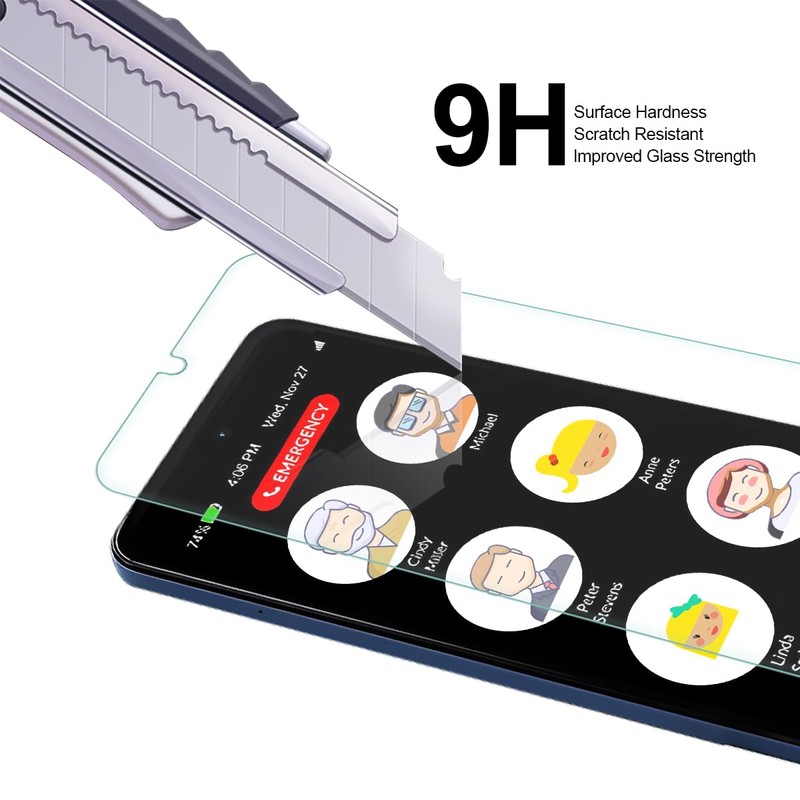 Supershieldz (2 Pack) Designed for Verizon (Raz Memory) Tempered Glass