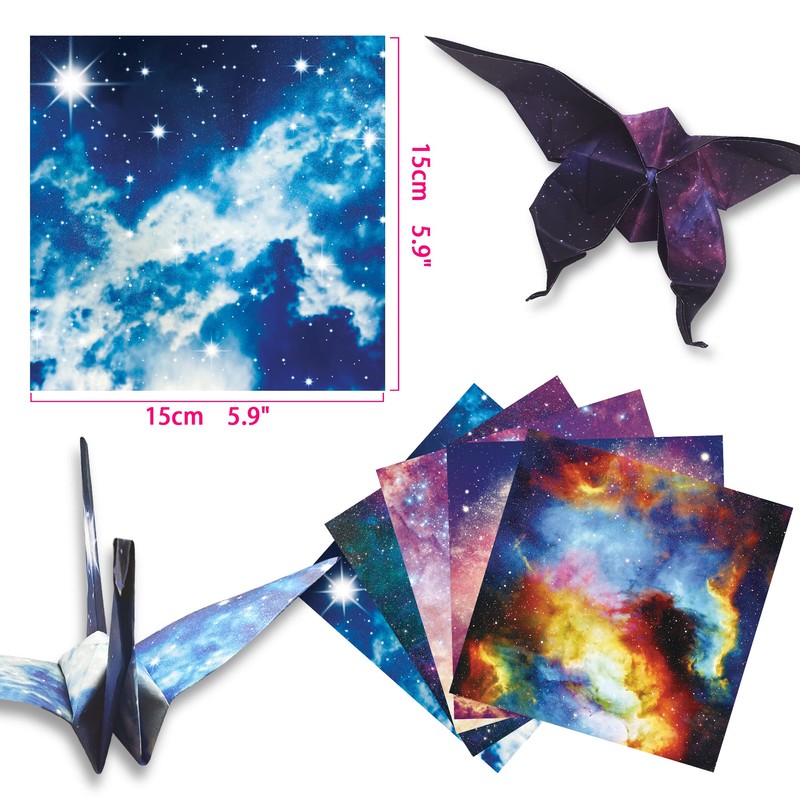 Origami Paper 6x6 Double Sided 50 Sheets 10 Colors origami