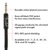 Fender Professional Series Cable para Guitarra y Bajo, Recto/Ángulo, 10