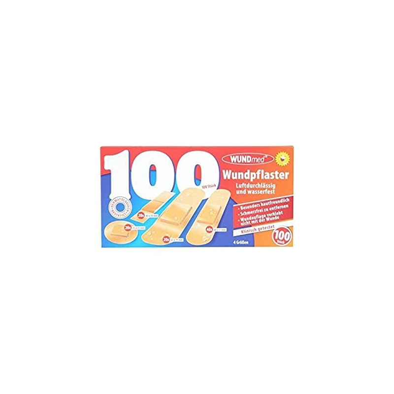 Wound Plasters Pack of 100