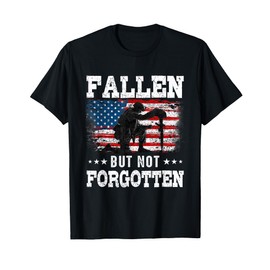 Memorial Day Fallen But Not Forgotten American Flag T-Shirt