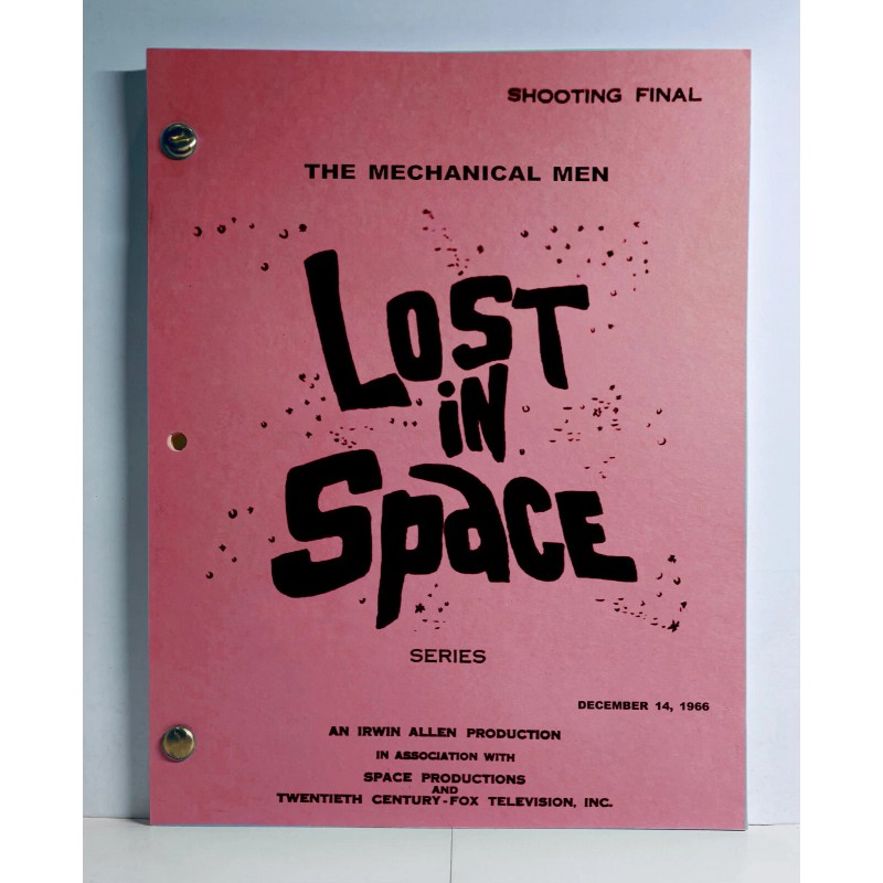 Classic TV Script LOST IN SPACE "The Mechanical Men" (12/14/1966)