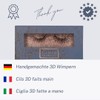CLARA COSMETICS Premium 3D Eyelashes Everyday, Natural Look, Transparent Band,